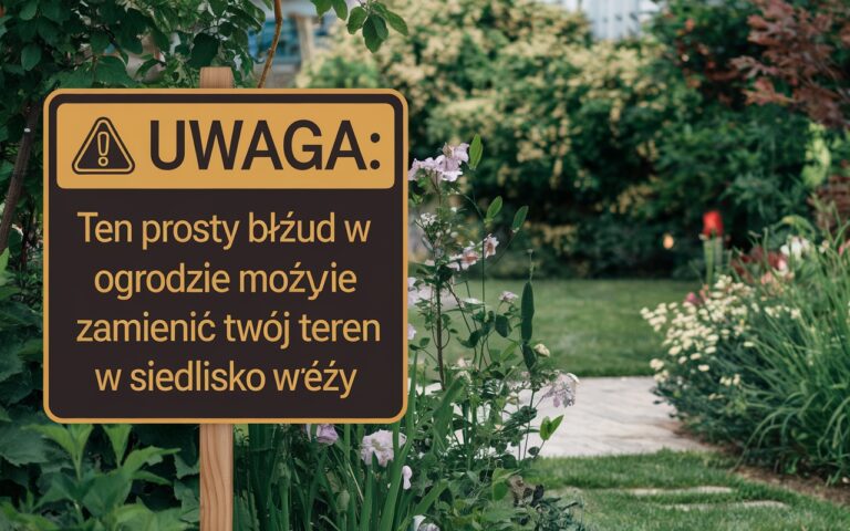 Uwaga: ten prosty błąd w ogrodzie może zamienić twój teren w siedlisko węży