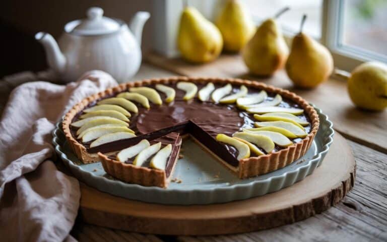 Jeszcze bardziej rozpływający się niż ciasto: ten deser gruszkowo-czekoladowy zachwyci Wasze jesienne podwieczorki