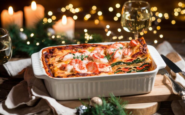 Lawina sera i topionego łososia: te świąteczne lasagne sprawią, że się uzależnisz!