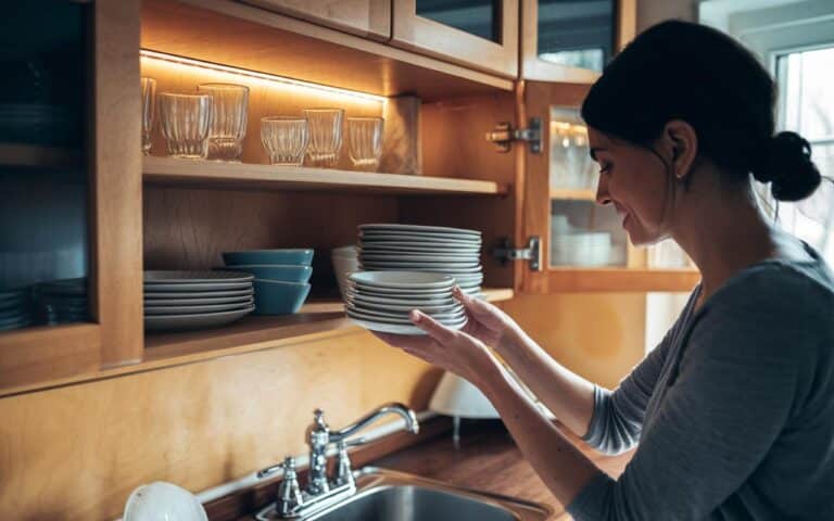 Osoby, które zawsze układają swoje naczynia w ten sposób, mają szczególny związek z lękiem.