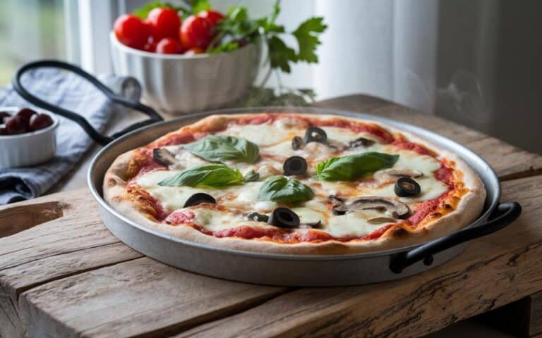 Ta pizza na patelni chrupie jak w restauracji: i bez piekarnika!