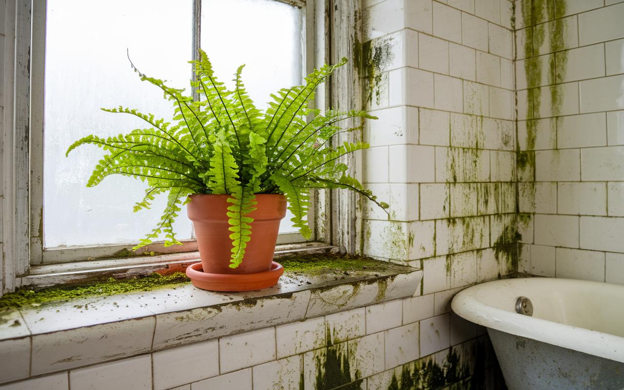 Ta roślina zdolna zatrzymać pleśń staje się idealnym naturalnym rozwiązaniem dla łazienek i wilgotnych pomieszczeń