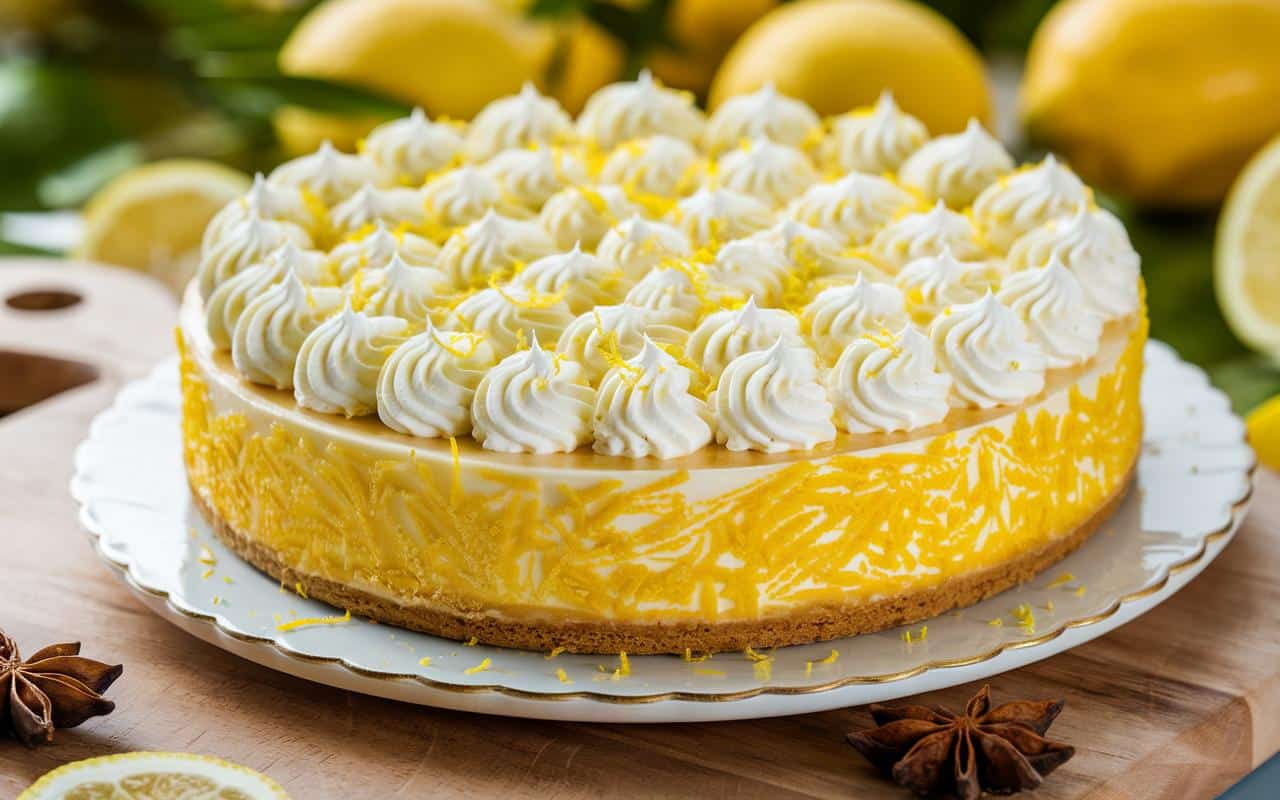 Ten przepis na ciasto cytrynowe bez pieczenia zadziwia wszystkich (i pochodzi od prawdziwego piekarza)